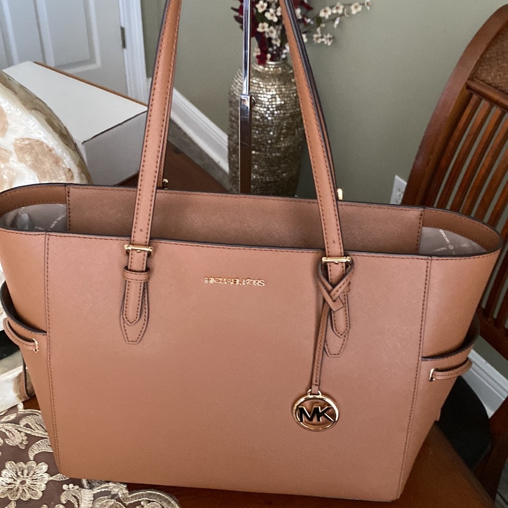 Michael Kors LG brown tote bag & wallet - Picture 6 of 7